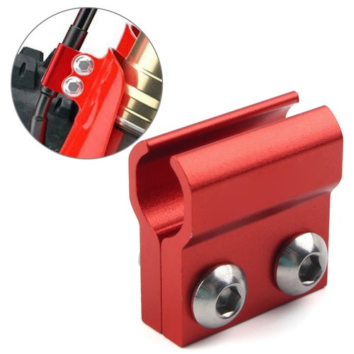 Front brake hose clamp - brake, line