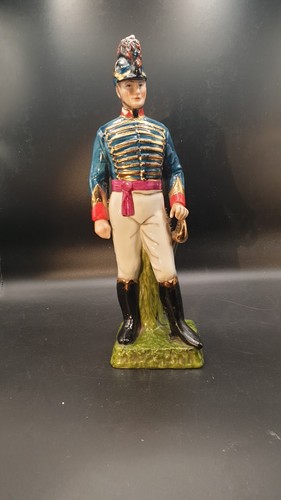 Porcelain napoleonic soldier - porcelain,