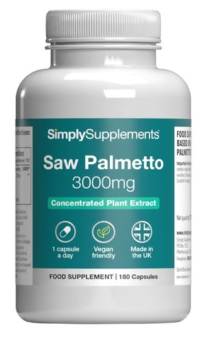 Saw palmetto 3000mg 180 - 3000mg,