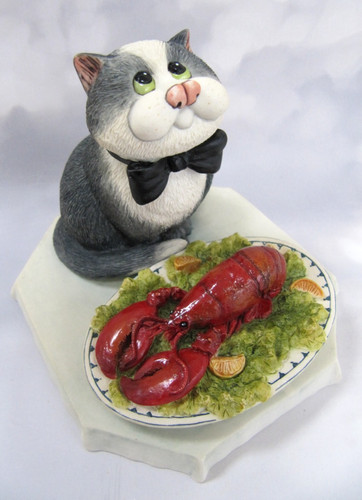 Dinner served border fine - is,