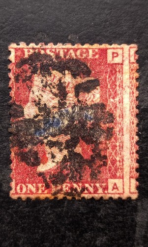 Queen victoria penny - penny, red