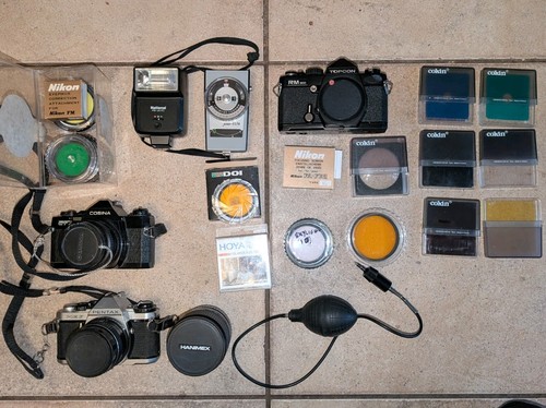 Vintage camera equipment - camera,