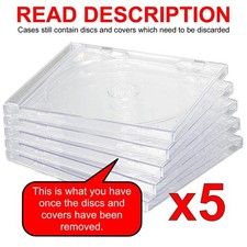 Single CD Jewel Cases - Black