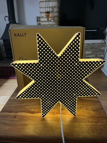 Rare ikea kallt black star - rare,