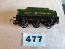 TRI-ANG `OO` R37 GREAT WESTERN TENDER (For LORD of the ISLES LOCO` GLOSS GREEN