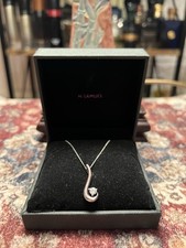 H. Samuel Silver Necklace 925 Marked Sterling Silver