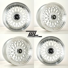 White Label SRXX 17" 7.5" Alloys 4x100 et30 Fits VW GOLF MK2 3 POLO CIVIC MX5 RS