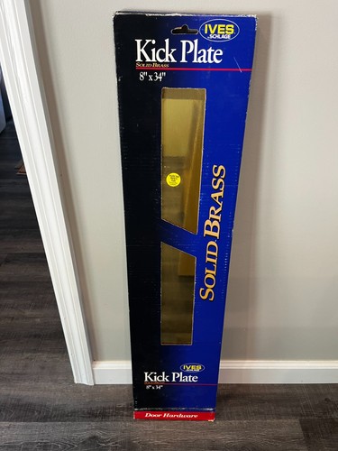 Ives schlage solid - brass, kick