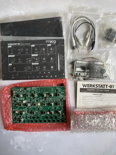 Moog werkstatt synthesiser - werkstatt,