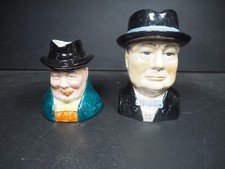 2 x Vintage  "Churchill" Toby