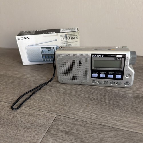 Sony icf m33rds - sony, vintage