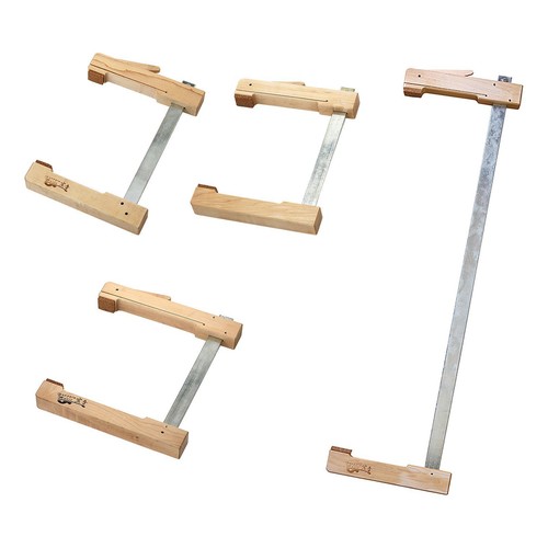 Wooden clamp luthier cam - wooden, f