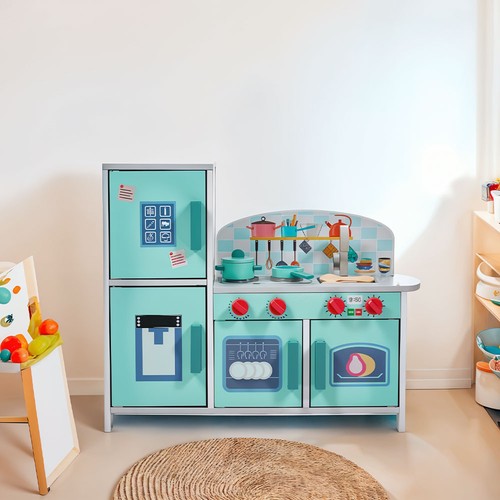 Wooden kids play kitchen - play,