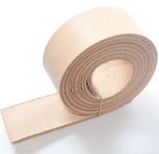 3.5mm Thick Quality Natural Veg Tan Leather Belt Straps Blanks 143cm - 56" Long