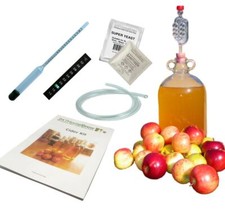 Traditional Cider Making Kit Homebrew Full Starter with Glass Demijohn Scrumpy