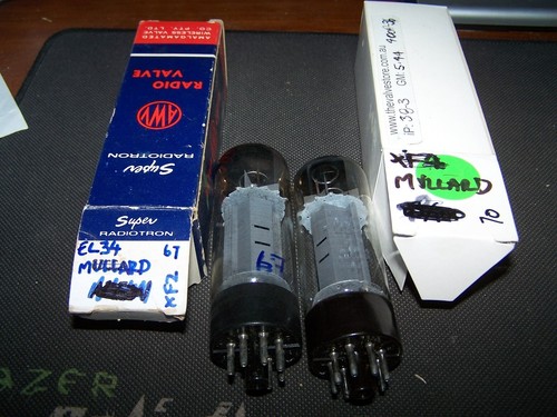 6ca7 el34 mullard england - el34,