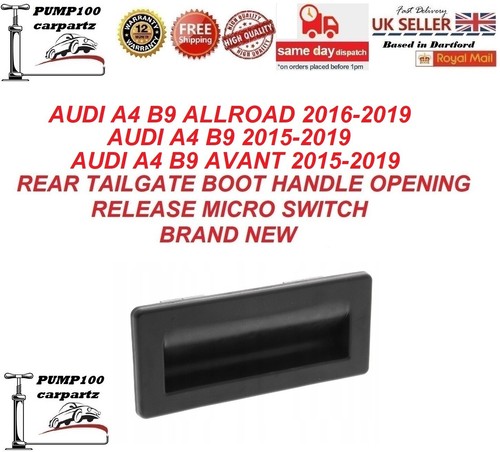 Boot switch for audi - boot,