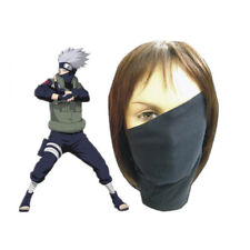 Anime Naruto Kakashi Veil Mask Cosplay Costume Halloween Accessory Prop Gift