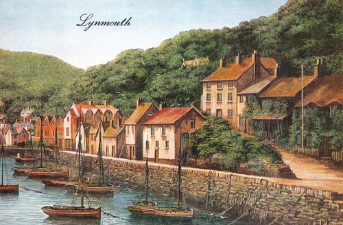 Kevin platt paintings - paintings, lynmouth