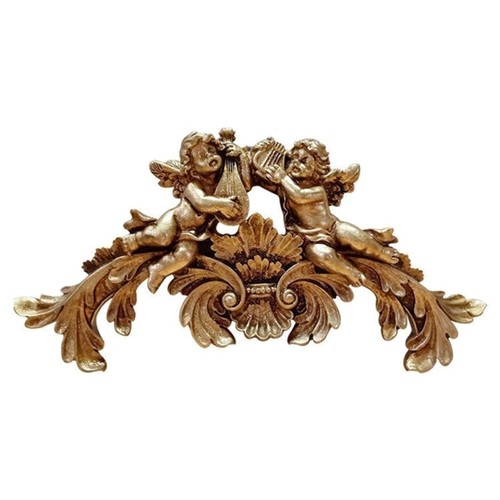 Cherubs wall hanging resin - cherubs,