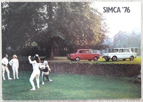 Simca range brochure - simca,