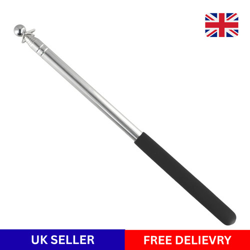 Telescopic flag pole with - flag,