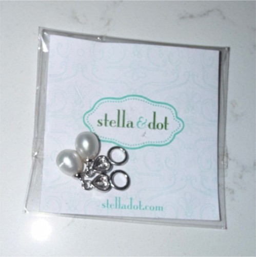 Stella dot silver white - stella,