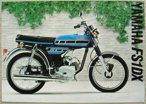 Yamaha fs1dx 49cc - fs1dx, motorcycle