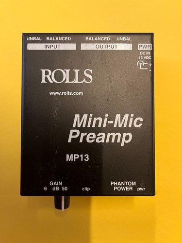 Rolls mp13 mini mic - rolls,