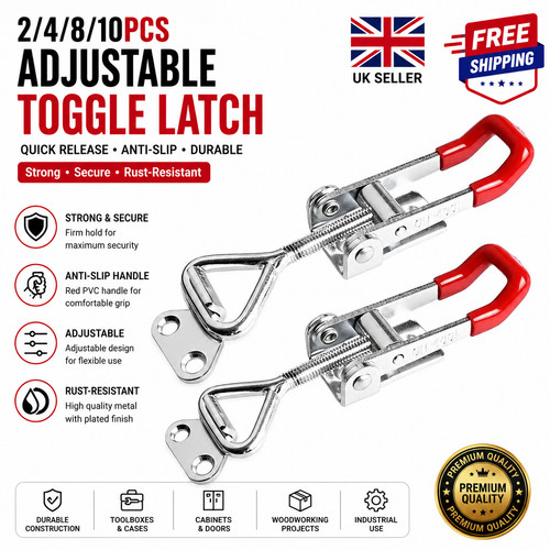 Adjustable toggle clamp latch - adjustable,