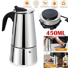 9 Cups Moka Pot with Electric