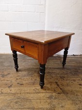 Antique pine serving table
