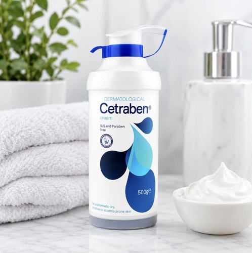 Cetraben cream pump dispenser - cetraben,