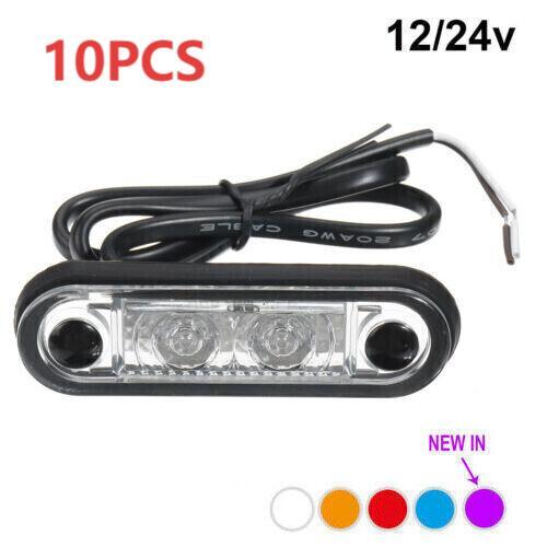 10pcs 12v 24v - 10pcs, flush