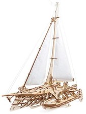 Trimaran Merihobus - 3d Puzzles For Adults - Mechanical Models - Wooden