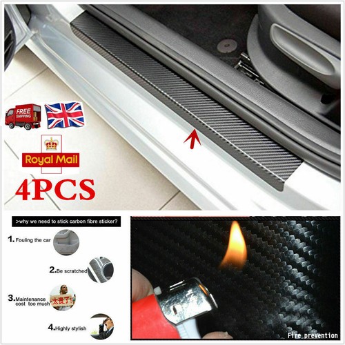 4pcs carbon fibre - fibre, car