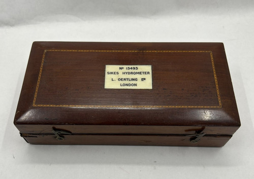 Sikes hydrometer oertling - sikes,