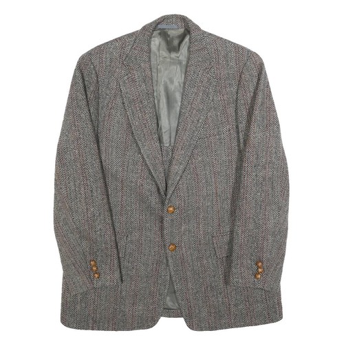 Harris tweed mens brown grey - harris,