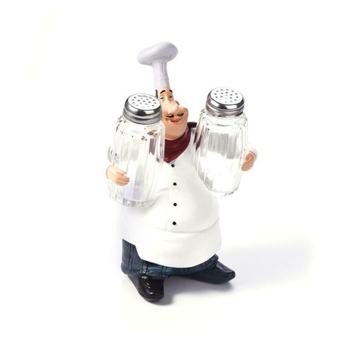 Cute chef statue figurine - chef,