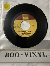 Stevie Wonder - Heaven Help Us All 7” tamla motown soul vinyl record EX