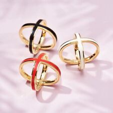 Women Ladies Gold Plain Scarf Buckle Ring Holder Silk Scarves Jewellery Brooch 