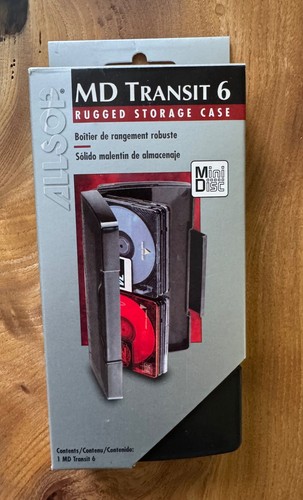 Minidisc storage carry - carry, case