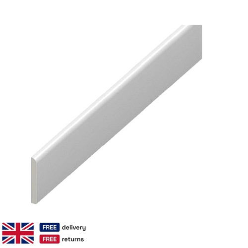 95mm white upvc - upvc, strip