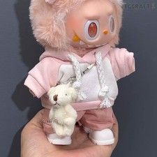 labubu Clothes Designer handmade Kawaii clothes outfit set for 17cm(no toy)