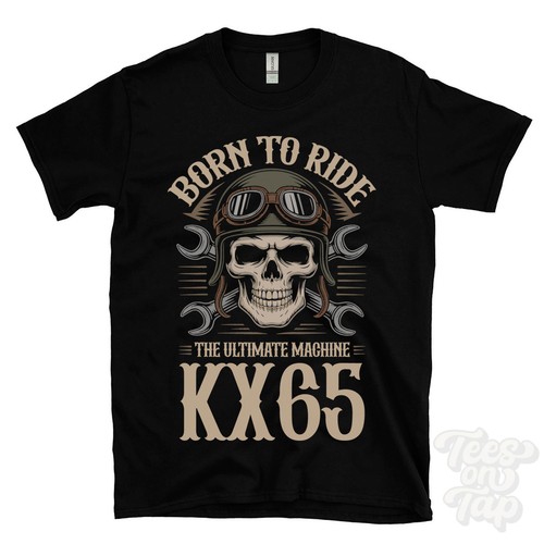 Kx65 motorcycle shirt born - motorcycle,