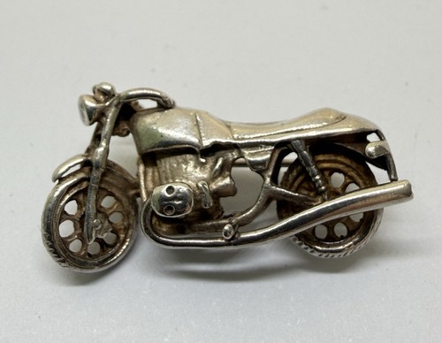 Rare motorbike solid silver - rare,