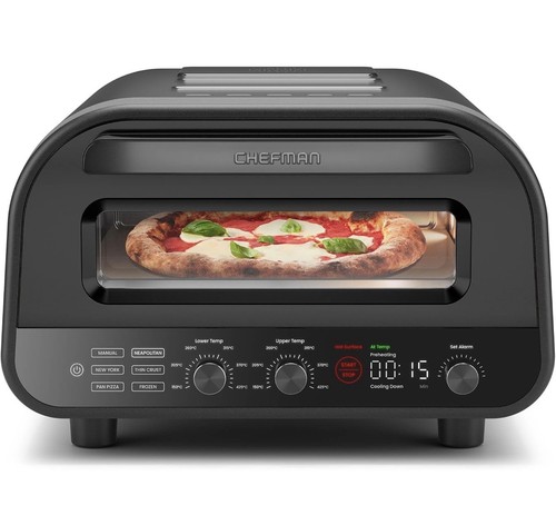 Chefman electric indoor pizza - indoor,