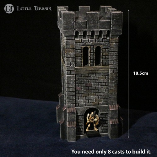 Castle tower mould gaming - mould,