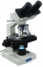 OMAX 40X-2000X LED Binocular Compound Microscope 2 Layer Coarse/Fine Focusing