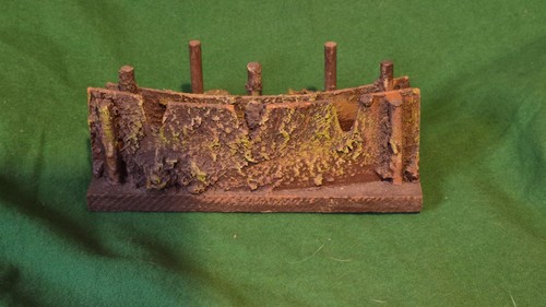 Vintage elastolin ww1 trench - ww1,